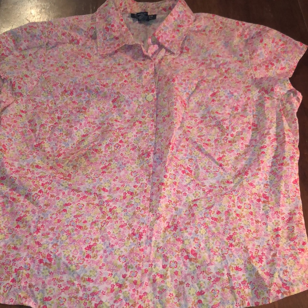 ANN TAYLOR short sleeve blouse
